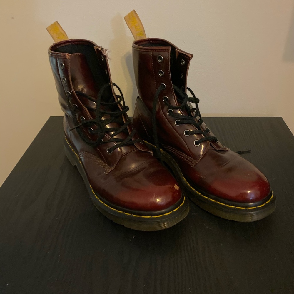 Women’s Red Dr. Martens Size 10